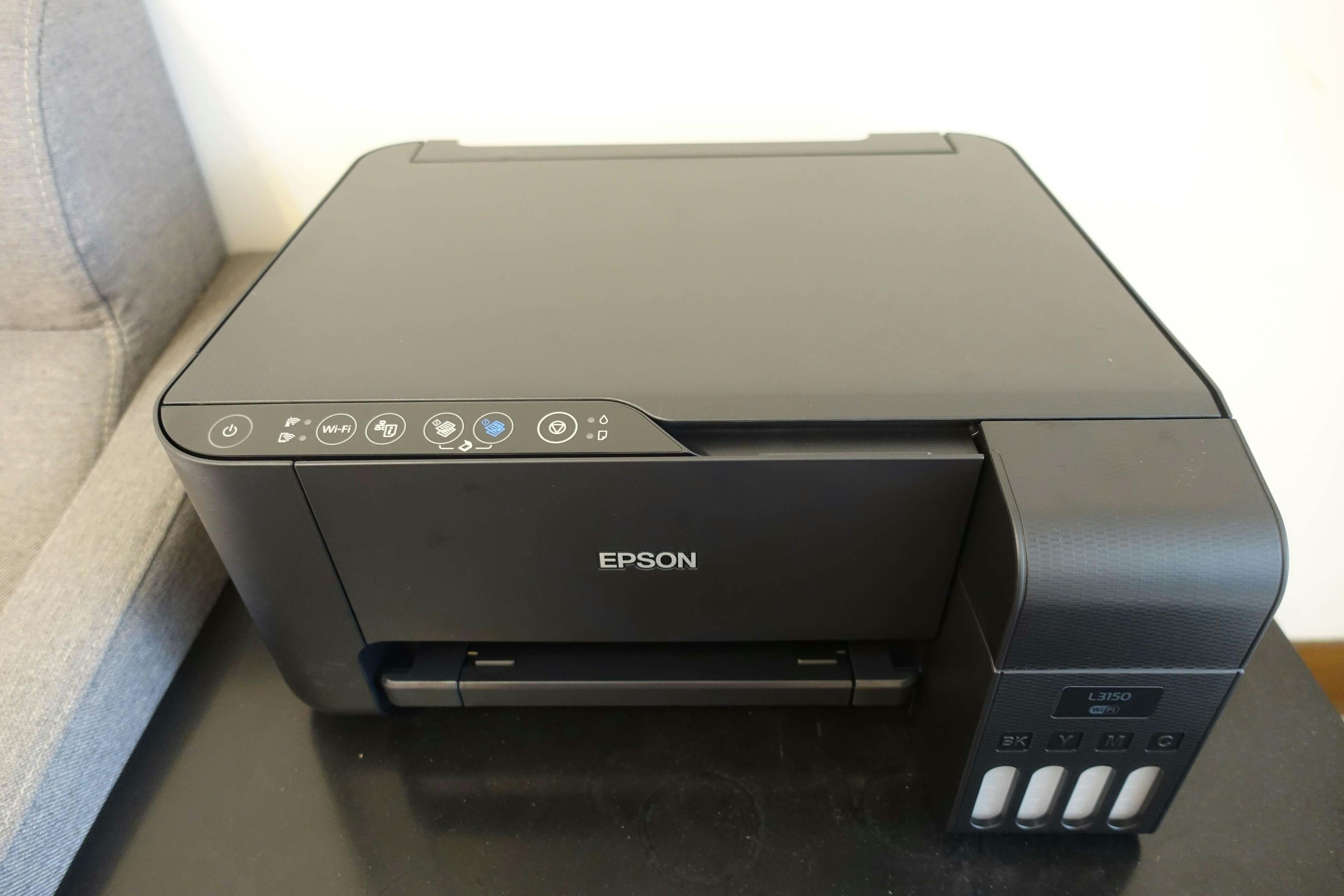 WFH 好幫手，Epson L3150 Wi-Fi 三合一 連續供墨複合機